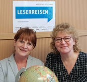 Leserreisen-Team Carola Miersch und Gritta Thomys