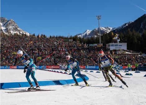 Biathlon Weltcup in Antholz 2025 