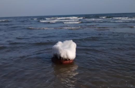 Das neue Jahr am Meer beginnen 