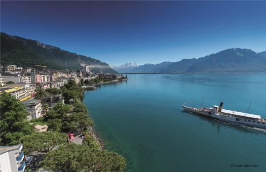 Montreux -  zwischen Weinbergen, Alpen & Genfer See 