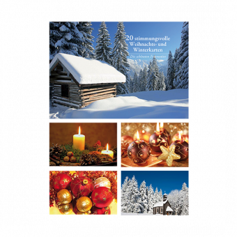 20 Weihnachts- und Winterkarten 